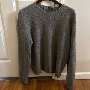 Lightly used Ralph Lauren cable knit cashmere sweater - Men’s large
